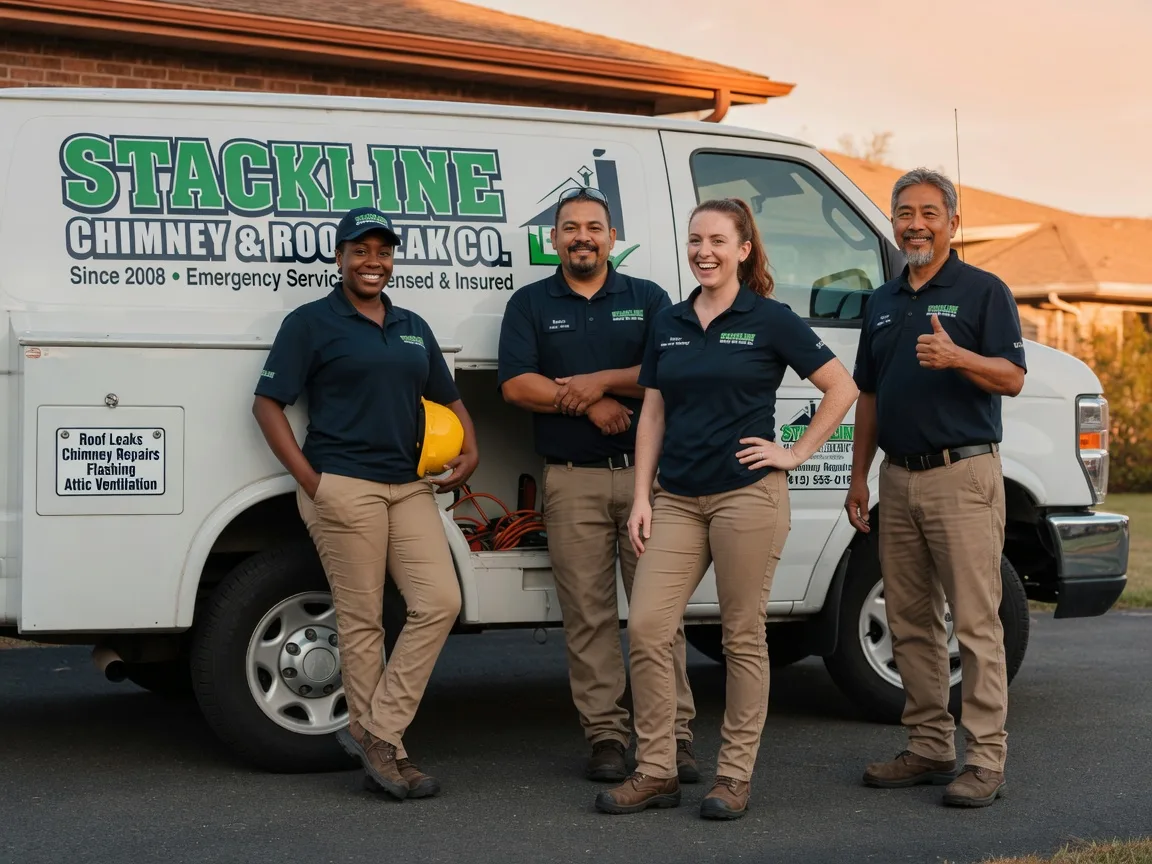 Chimney flashing repair company in Bluff Dale, TX